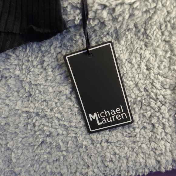 michael lauren jimi lace up bell sleeves dress Black size Small NWT - Picture 8 of 8